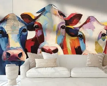 Koeien abstract Tylko dziś