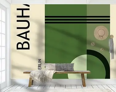 Zwrot pieniędzy Bauhaus, in groen tinten