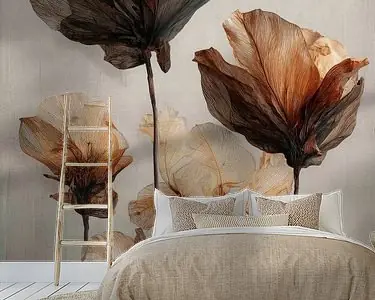 Oryginalny Vergankelijk Schoon \\u2013 Gedroogde Bloemen in Stilte