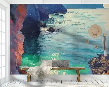 Tani Op Matisse geïnspireerd landschap