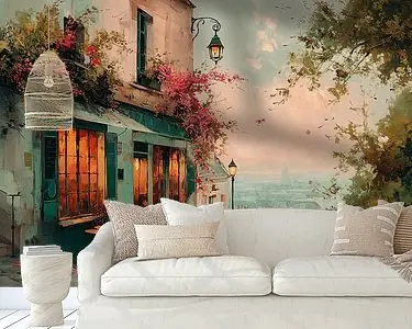 Najlepsza cena Café met Stadsgezicht no.4