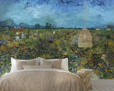 De groene wijngaard, Vincent van Gogh Darmowa dostawa