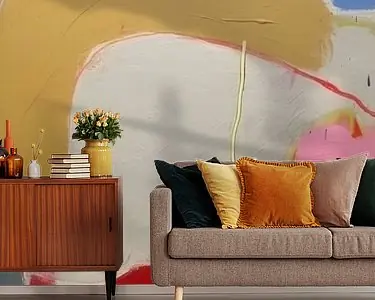 Kleurrijk modern abstract Autentyczny