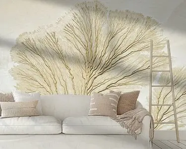 Wyprzedaż Drainage patern in het Koehn Lake.