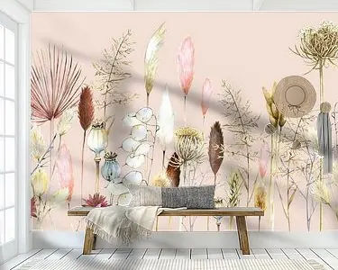 Droogbloemen en pampusgras Tylko dziś