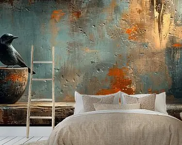 Szybka dostawa Roest | Stilleven met Vogel | Roest