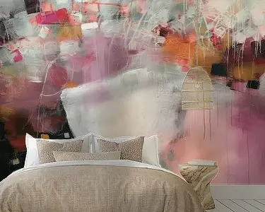 Autentyczny Kleurrijk, modern en abstract