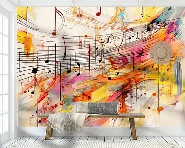 Muziek abstract Wyprzedaż