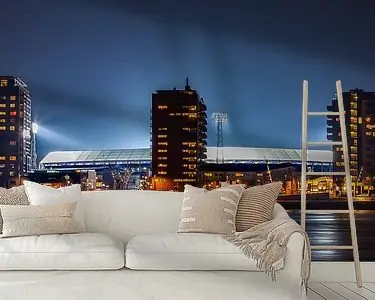 Wysoka jakość Stadion De Kuip tijdens een Europa League avond