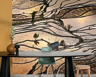 Rijstvelden in het zuiden van China Ekspresowa dostawa