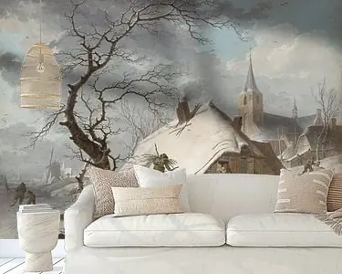 Darmowa dostawa Een winter scene, Hendrik Meijer