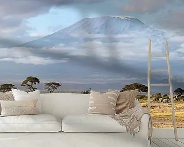 Unique Large XXL Amboseli Kenya view Wyprzedaż