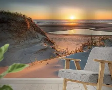 Oferta limitowana Zonsondergang bij de Slufter, Texel