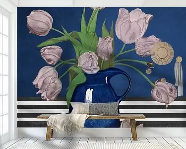 Tulips in Vase Ekspresowa dostawa