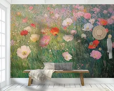 Tani Bloemenweide Impressionisme Olie Bloemen