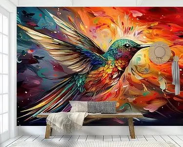 Rabat Kolibri abstract