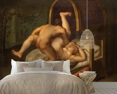 Naaktheid met man en vrouw, Agostino Carracci Oferta limitowana