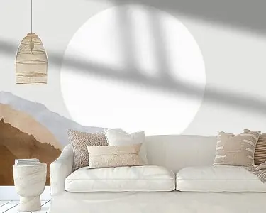 Popularny Boho maan en bergen