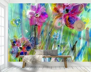 Autentyczny trendy bloemen