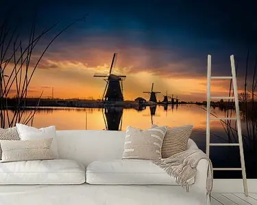 Kinderdijk Zonsopkomst Nowość