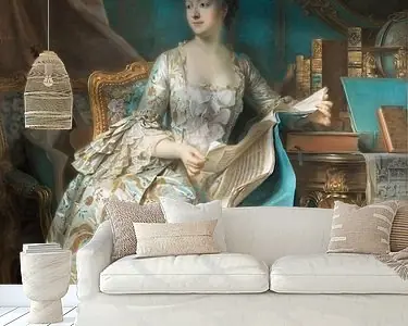 Markiezin de Pompadour, Maurice-Quentin de La Tour Premium