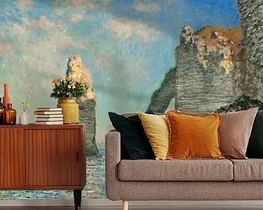 De kliffen bij Etretat, Claude Monet Ekspresowa dostawa
