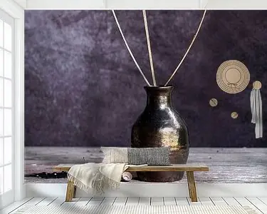 Herfst stilleven met berenklauw en eikels Nowość