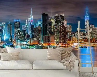 Wysoka jakość New York Skyline Panorama