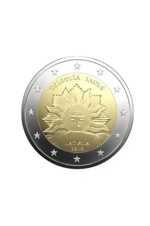 Tani 2 Euro Letland 2019 'Zonsopgang'Unc