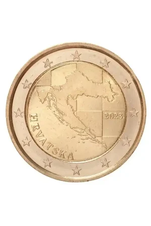 Tani 2 Euro Kroatië 2023 Unc