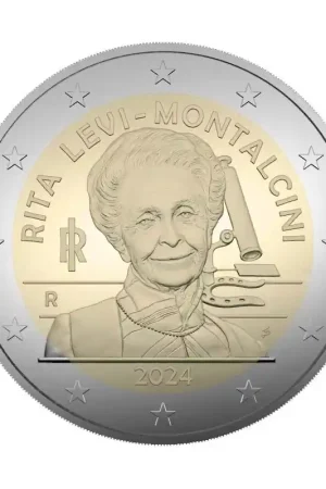 Szybka dostawa 2 Euro Italië 2024 'Rita Levi-Montalcini' Unc