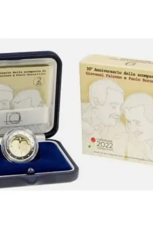2 euro Italië 2022 'Falcone & Borsellino' Proof Najlepsza cena