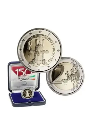 Oferta limitowana 2 euro Italië 2021 'Hoofdstad Rome' Proof