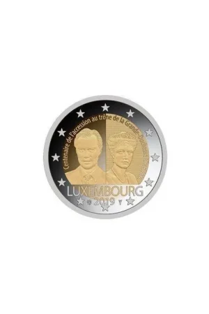 2 euro Luxemburg 2019 Charlotte Unc Niska cena
