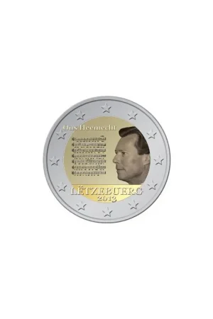 Szybka dostawa 2 Euro Luxemburg 2013 Volkslied Unc