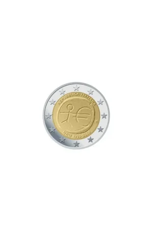 2 Euro Italië 2009Emu UNC Zwrot pieniędzy