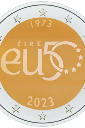 Darmowa dostawa 2 euro Ierland 2023 '50 jaar EU' Unc