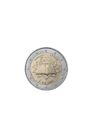 2 Euro Ierland 2007Verdrag van Rome Unc Nowość