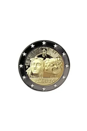 Popularny 2 Euro Italië 2016 Plauto Unc