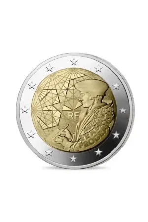 2 euro Frankrijk 2022 'Erasmus-Programma' Unc Bezpieczna płatność