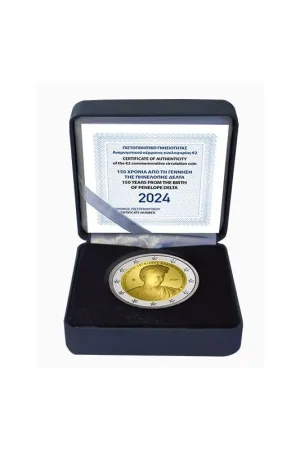 2 euro Griekenland 2024 'Penelope Delta' Proof Ostatnia szansa