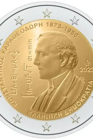 Wysoka jakość 2 euro Griekenland 2023 'Constantin Carathéodory' Unc