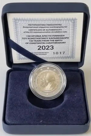 2 euro Griekenland 2023 'Constantin Carathéodory' Proof Ostatnia szansa