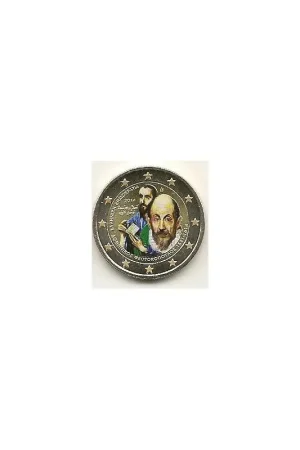 2 Euro Griekenland 2014 Domeniko TheotopoulosGekleurd 224/? Oryginalny