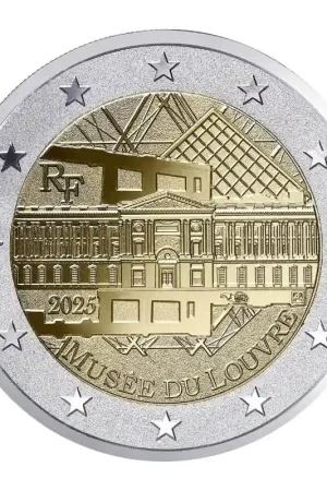 2 euro Frankrijk 2025 'Louvre' Unc Oferta