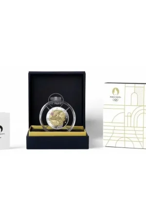 2 euro Frankrijk 2024 'Olympische fakkel' Proof gekleurd Oryginalny