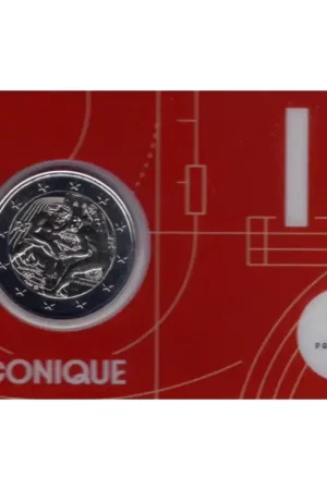 2 euro Frankrijk 2024 'Olympics' Bu in coincard I Rood Najlepsza cena