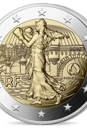 2 euro Frankrijk 2023 'Olympics' Unc Promocja