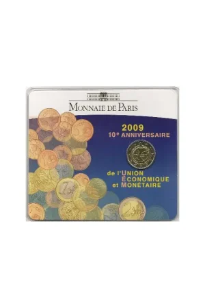Oferta limitowana 2 Euro Frankrijk 2009 Emu Bu in blister