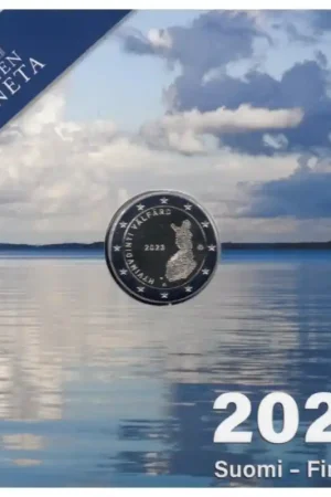 Wysoka jakość 2 Euro Finland 2023 'Sociale en gezondheidsdiensten' Proof